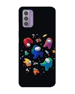 Чехол для Nokia G42 с картинкой «Among Us космос»