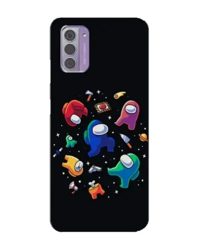Чехол для Nokia G42 с картинкой «Among Us космос» Чехол для Nokia G42 с картинкой «Among Us космос»