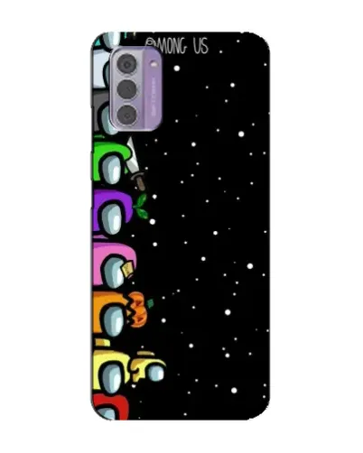 Чехол для Nokia G42 с картинкой «Команда Among Us» Чехол для Nokia G42 с картинкой «Команда Among Us»
