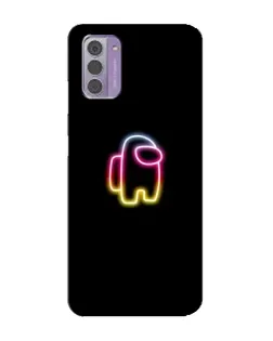 Чехол для Nokia G42 с картинкой «Among Us градиент»