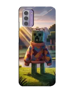 Чехол для Nokia G42 с картинкой «Крипер в свитере»