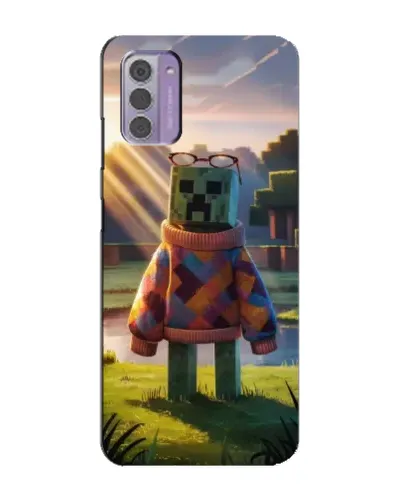 Чехол для Nokia G42 с картинкой «Крипер в свитере»