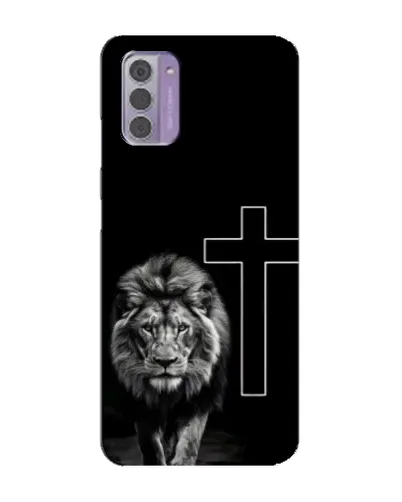 Чехол для Nokia G42 с картинкой «Лев и Крест» Чехол для Nokia G42 с картинкой «Лев и Крест»