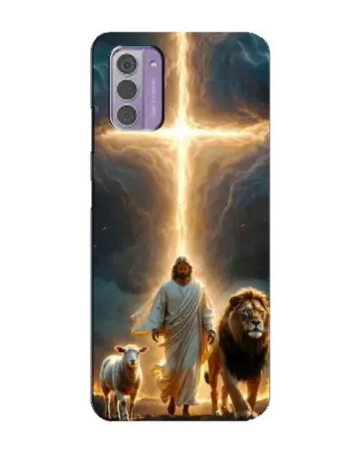 Чехол для Nokia G42 с картинкой «Лев Иуды и Свет» Чехол для Nokia G42 с картинкой «Лев Иуды и Свет»