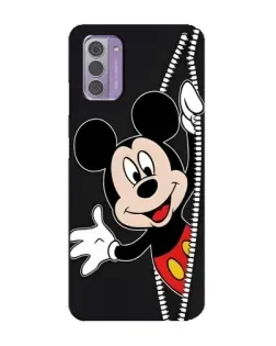 Чехол для Nokia G42 с картинкой «Микки раздвигает стены»