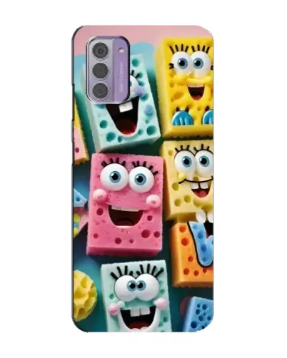 Чехол для Nokia G42 с картинкой «Цветные губки» Чехол для Nokia G42 с картинкой «Цветные губки»