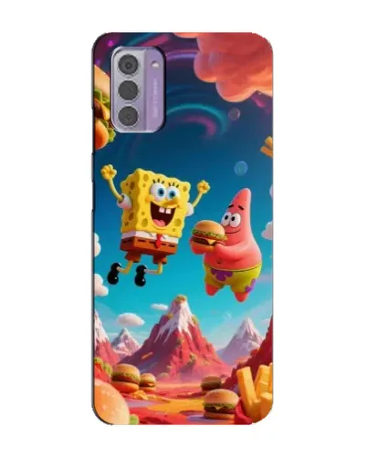 Чехол для Nokia G42 с картинкой «Космический фастфуд» Чехол для Nokia G42 с картинкой «Космический фастфуд»