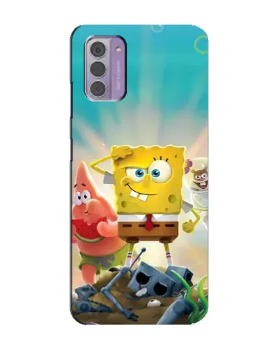 Чехол для Nokia G42 с картинкой «Спанч Боб победитель» Чехол для Nokia G42 с картинкой «Спанч Боб победитель»