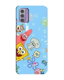 Чехол для Nokia G42 с картинкой «Веселые пузырьки»