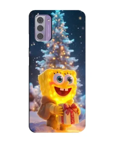 Чехол для Nokia G42 с картинкой «Рождественский Спанч Боб» Чехол для Nokia G42 с картинкой «Рождественский Спанч Боб»