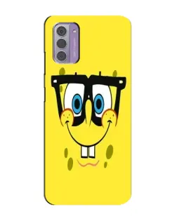 Чехол для Nokia G42 с картинкой «Минималистичный Спанч Боб»