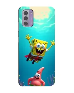 Чехол для Nokia G42 с картинкой «Спанч Боб под водой»