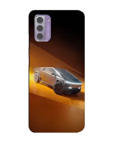 Чехол для Nokia G42 с картинкой «Cybertruck в пустыне»