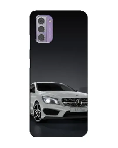 Чехол для Nokia G42 с картинкой «Mercedes AMG GT Silver»
