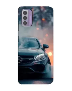 Чохол для Nokia G42 з картинкою «Mercedes — нічне місто»