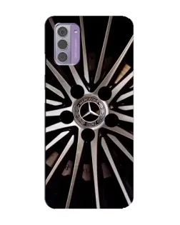 Чехол для Nokia G42 с картинкой «Диск Mercedes»