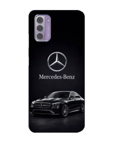 Чехол для Nokia G42 с картинкой «Mercedes — решетка радиатора»