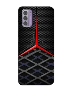 Чехол для Nokia G42 с картинкой «Mercedes Carbon Grid»