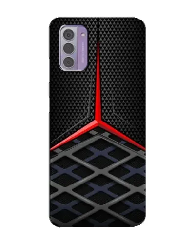 Чехол для Nokia G42 с картинкой «Mercedes Carbon Grid»
