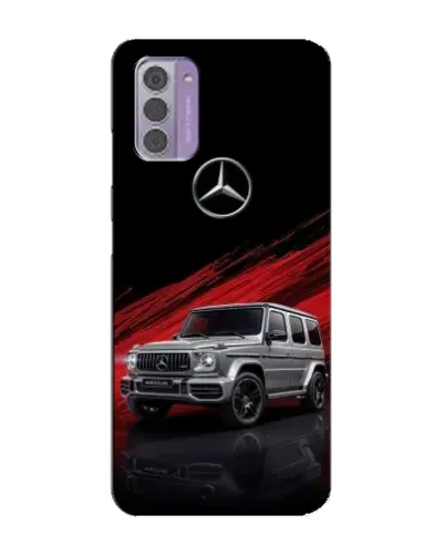 Чехол для Nokia G42 с картинкой «Mercedes G-Class красный»