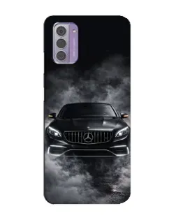 Чехол для Nokia G42 с картинкой «Mercedes в дыму»