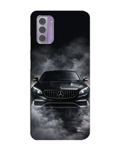 Чехол для Nokia G42 с картинкой «Mercedes в дыму»