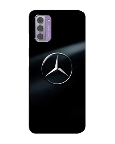 Чехол для Nokia G42 с картинкой «Mercedes на металле» Чехол для Nokia G42 с картинкой «Mercedes на металле»