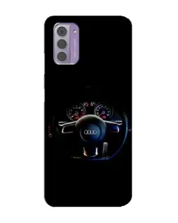 Чохол для Nokia G42 з картинкою «Салон Audi — кермо»