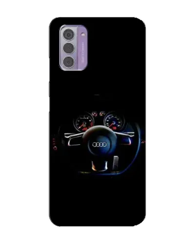 Чехол для Nokia G42 с картинкой «Салон Audi — руль» Чехол для Nokia G42 с картинкой «Салон Audi — руль»