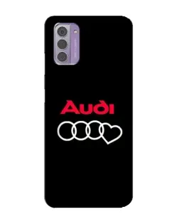 Чохол для Nokia G42 з картинкою «Логотип Audi Heart»