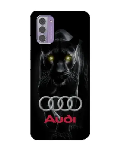 Чехол для Nokia G42 с картинкой «Пантера и Audi» Чехол для Nokia G42 с картинкой «Пантера и Audi»