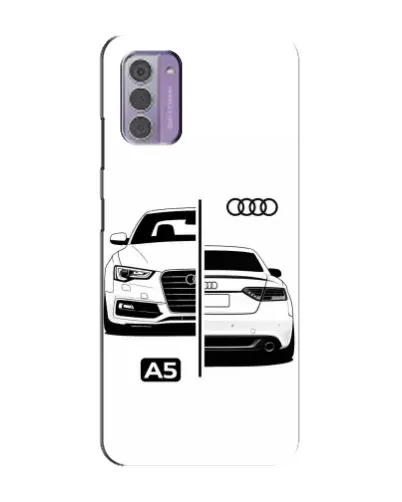 Чехол для Nokia G42 с картинкой «Audi — контрастный дизайн» Чехол для Nokia G42 с картинкой «Audi — контрастный дизайн»