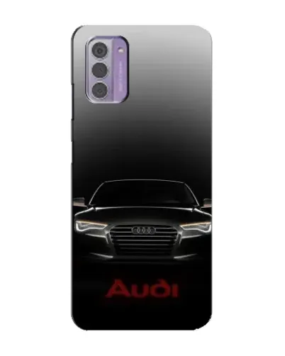 Чехол для Nokia G42 с картинкой «Audi — градиентный контур» Чехол для Nokia G42 с картинкой «Audi — градиентный контур»