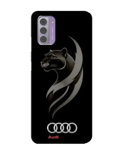 Чехол для Nokia G42 с картинкой «Графика — пантера и Audi» Чехол для Nokia G42 с картинкой «Графика — пантера и Audi»
