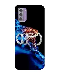 Чехол для Nokia G42 с картинкой «Энергия лого Audi»
