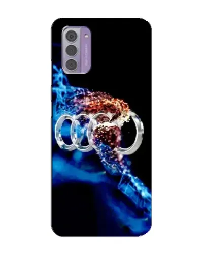 Чехол для Nokia G42 с картинкой «Энергия лого Audi» Чехол для Nokia G42 с картинкой «Энергия лого Audi»