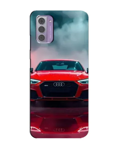 Чехол для Nokia G42 с картинкой «Audi RS — красный стиль» Чехол для Nokia G42 с картинкой «Audi RS — красный стиль»