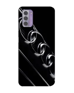 Чехол для Nokia G42 с картинкой «Audi — абстрактные кольца»