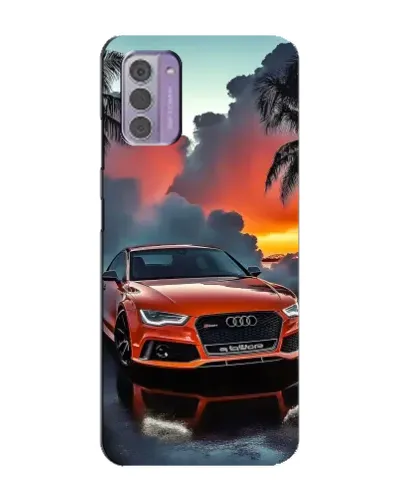 Чехол для Nokia G42 с картинкой «Audi — закат» Чехол для Nokia G42 с картинкой «Audi — закат»