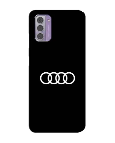 Чехол для Nokia G42 с картинкой «Audi White Logo» Чехол для Nokia G42 с картинкой «Audi White Logo»