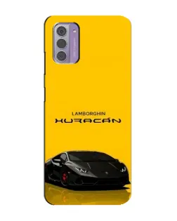 Чохол для Nokia G42 з картинкою «Lamborghini Huracan чорний»