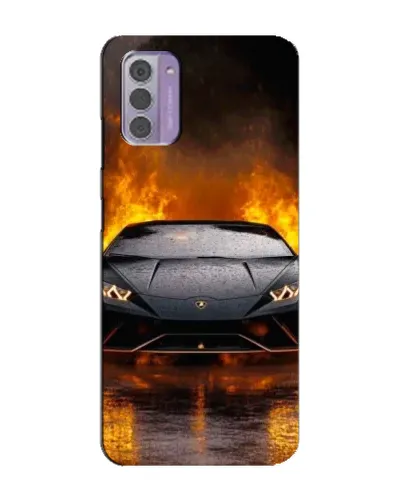 Чохол для Nokia G42 з картинкою «Lamborghini у вогні» Чохол для Nokia G42 з картинкою «Lamborghini у вогні»