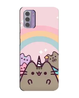 Чехол для Nokia G42 с картинкой «Единорог Pusheen»