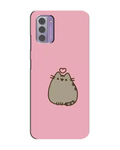 Чехол для Nokia G42 с картинкой «Pusheen сердце»