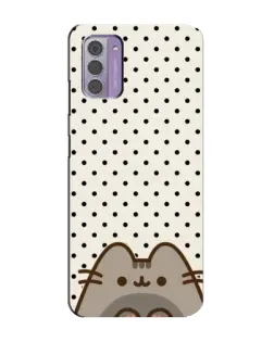 Чехол для Nokia G42 с картинкой «Пушин в горошек»