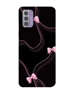 Чехол для Nokia G42 с картинкой «Розовые ленты»