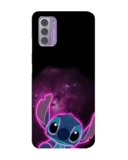Чехол для Nokia G42 с картинкой «Неоновый Stitch» Чехол для Nokia G42 с картинкой «Неоновый Stitch»