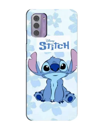 Чехол для Nokia G42 с картинкой «Stitch среди цветов» Чехол для Nokia G42 с картинкой «Stitch среди цветов»