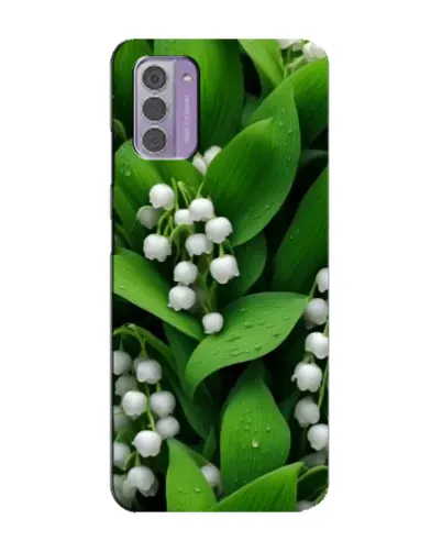 Чехол для Nokia G42 с картинкой «Ландыши в зелени»