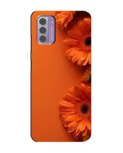 Чохол для Nokia G42 з картинкою «Помаранчеві гербери»